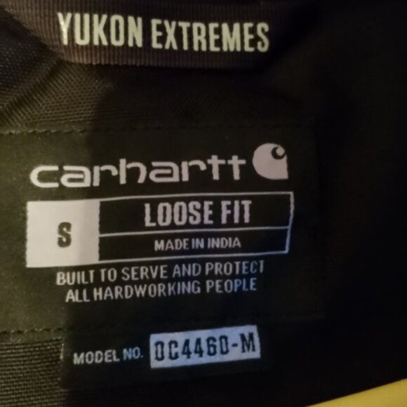 Carhartt Yukon extremes full swing insulated coat size men's small - Picture 3 of 8